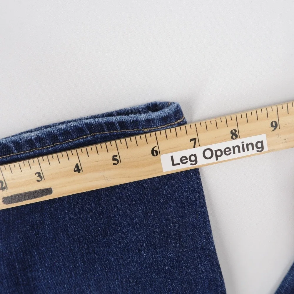 AG Adriano Goldschmied Ex-Boyfriend Jeans Womens 29R Blue Slouchy Slim Aged - Picture 8 of 12